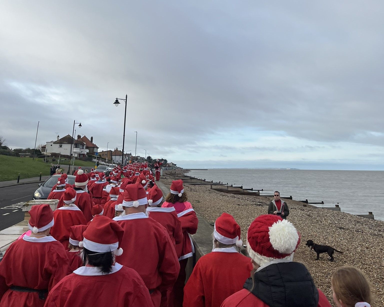 Woodley Coles LLP completes Pilgrims Hospices Santa Run 2024